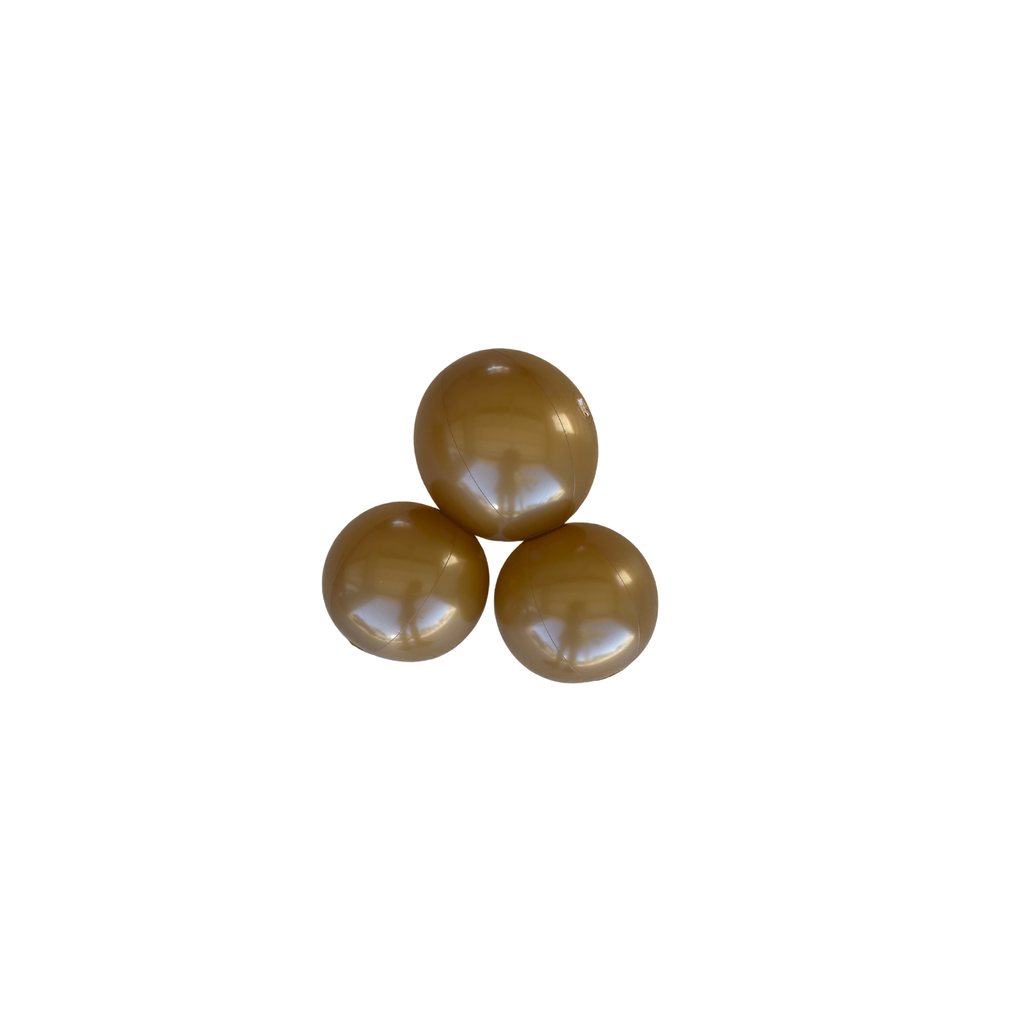 Evergarland 3-balloon cluster reusable balloon garland in gold, elegant reusable party decoration, sustainable event decor