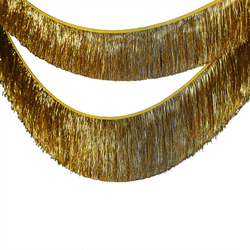 Gold tinsel garland by Ginger Ray, Reusable party decorations Australia, Christmas decorations