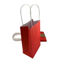 Red Eco Party Bag Paper (Pack of 5)