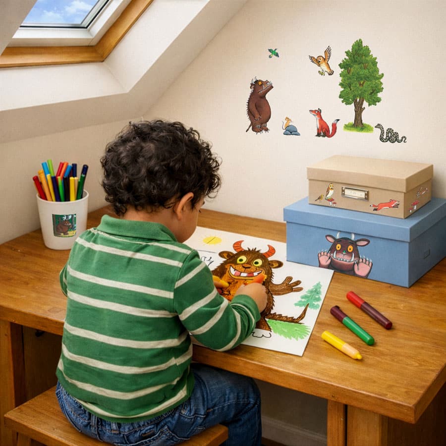 Licensed Stickerscape The Gruffalo Decorative Stickers – A5, 30pc