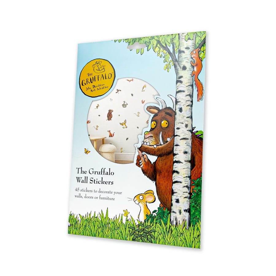 Licensed Stickerscape The Gruffalo Wall Stickers – A4, 45pc