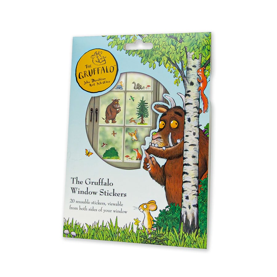 Licensed Stickerscape The Gruffalo Window Stickers – A5, 20pc
