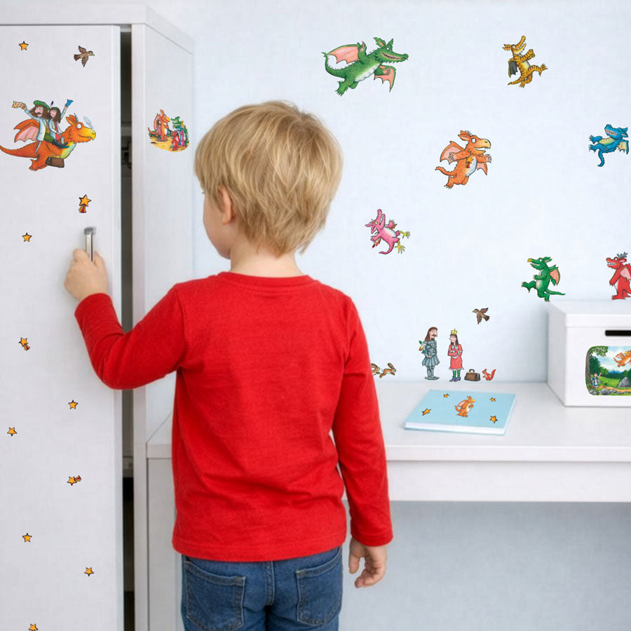 Licensed Stickerscape Zog Decorative Stickers – A5, 40pc