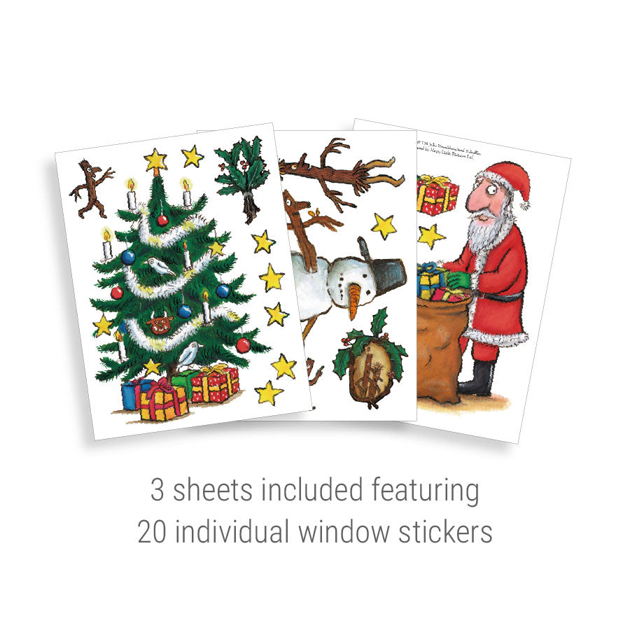 Licensed Stickerscape Stick Man Window Stickers – A5, 20pc