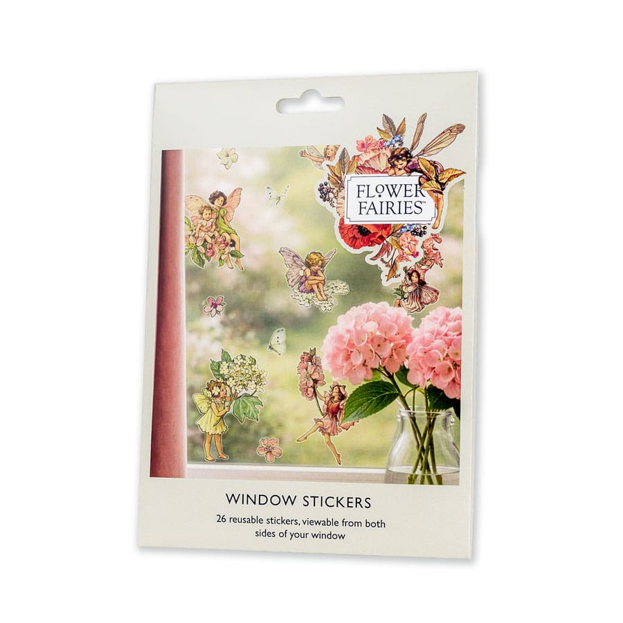 Licensed Stickerscape Flower Fairies Window Stickers – A5, 26pc