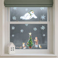 Licensed Stickerscape The Snowman Christmas Window Stickers – A5, 25pc