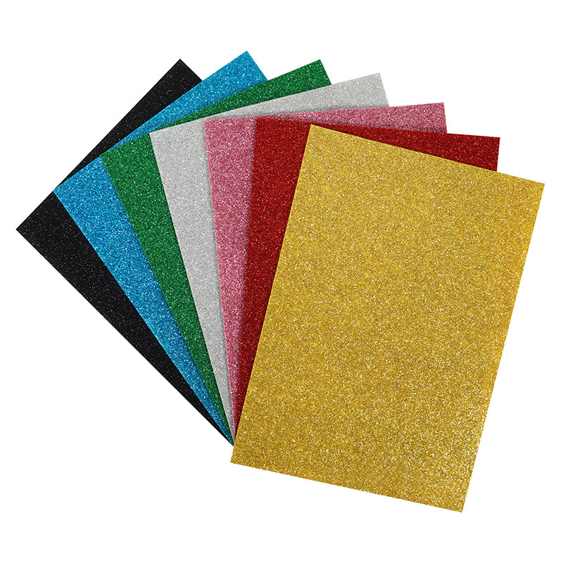 Arbee A4 glitter felt sheets 28 pack