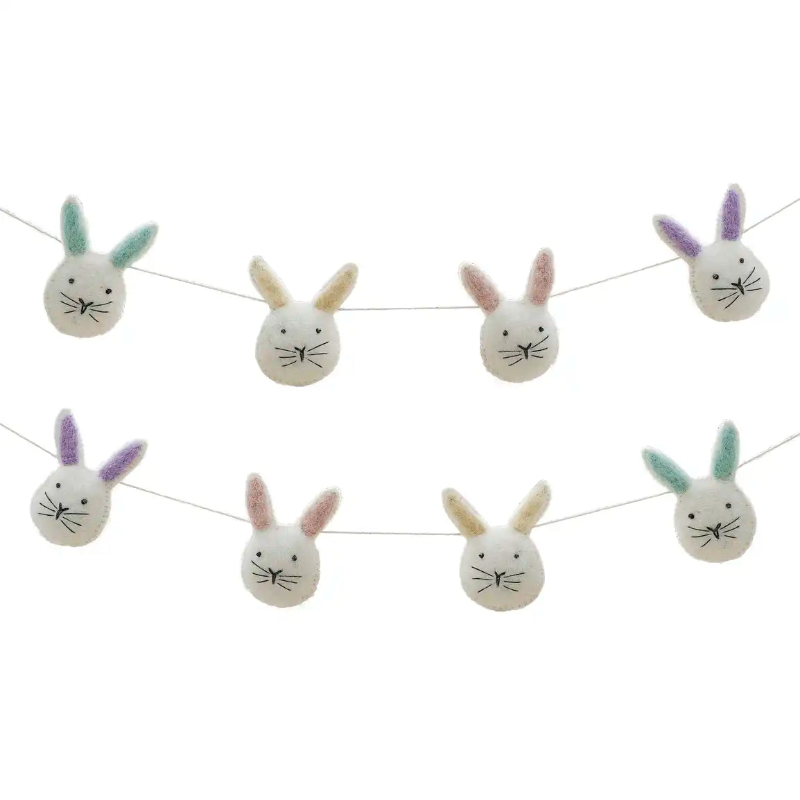 Felt Easter Bunny Bunting by Ginger Ray