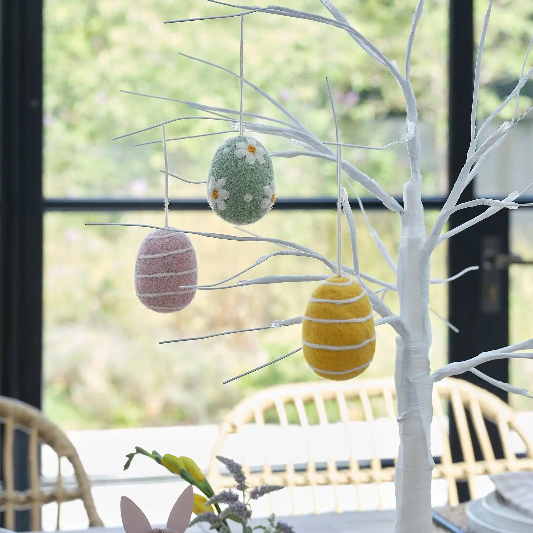Felt Easter Egg Tree Decorations by Ginger Ray