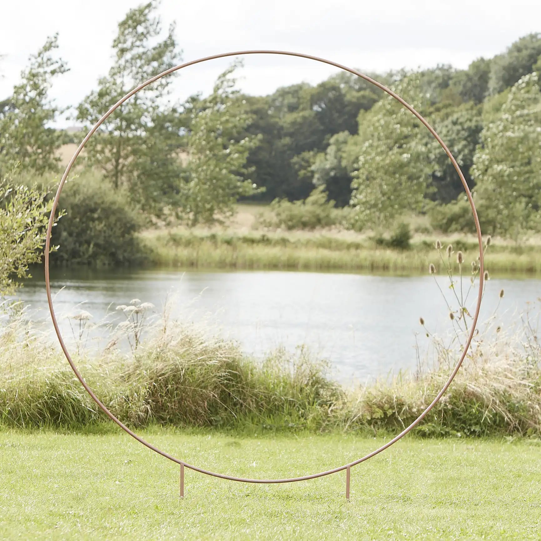 Copper Hoop Frame by Ginger Ray