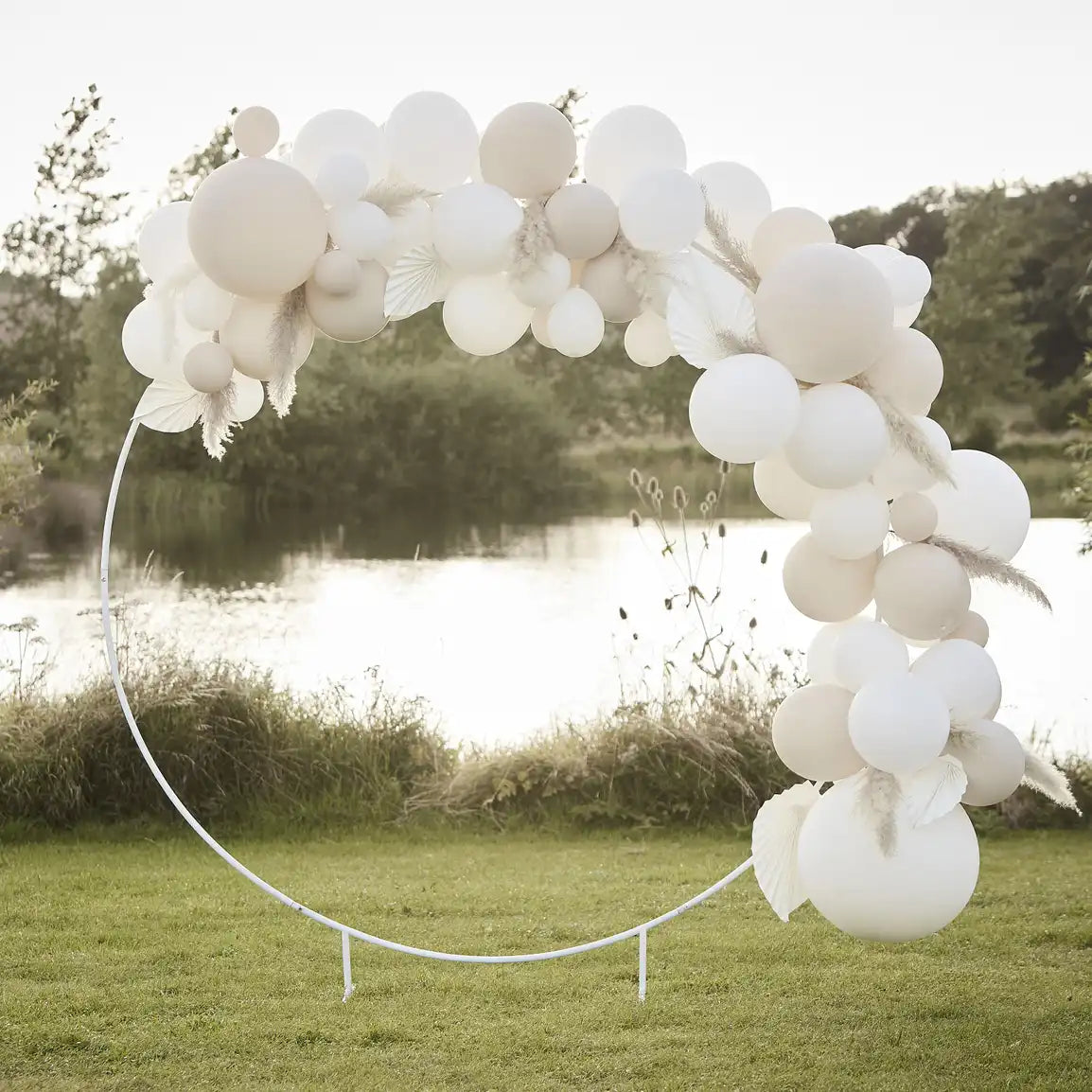White Round Arch by Ginger Ray