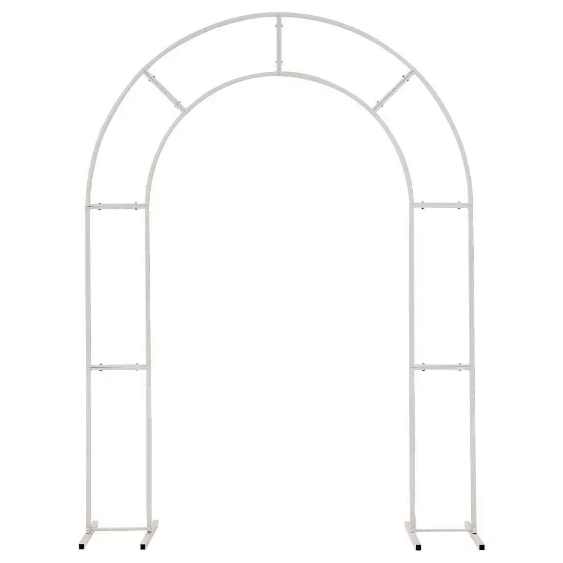 White Metal Frame Arch by Ginger Ray