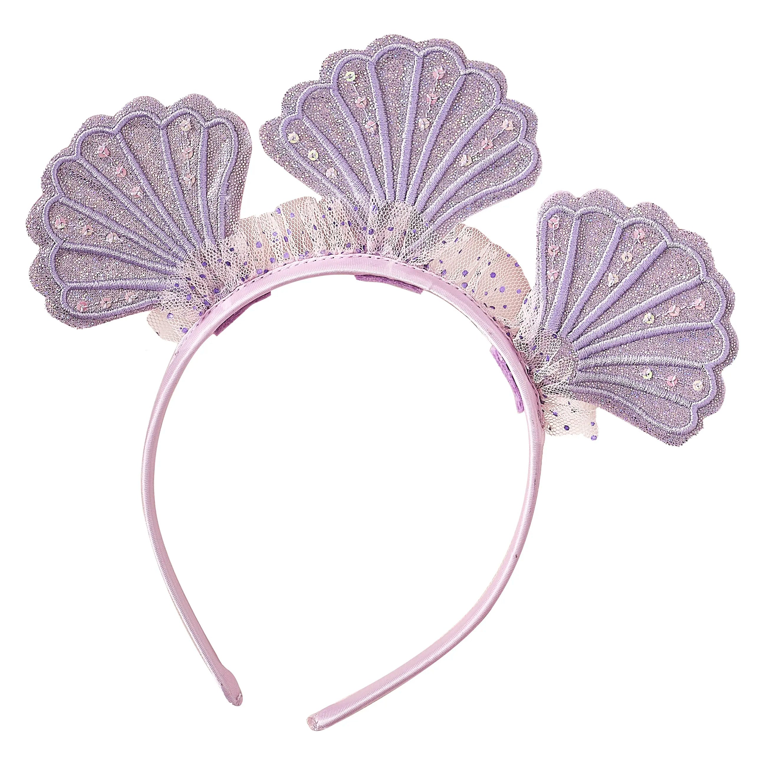 Purple Sequin Mermaid Headband by Ginger Ray