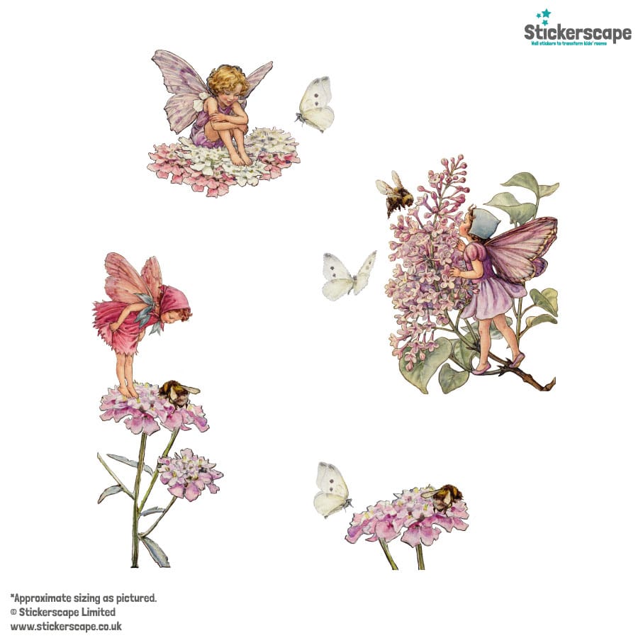Flower Fairies window stickers lifestyle
