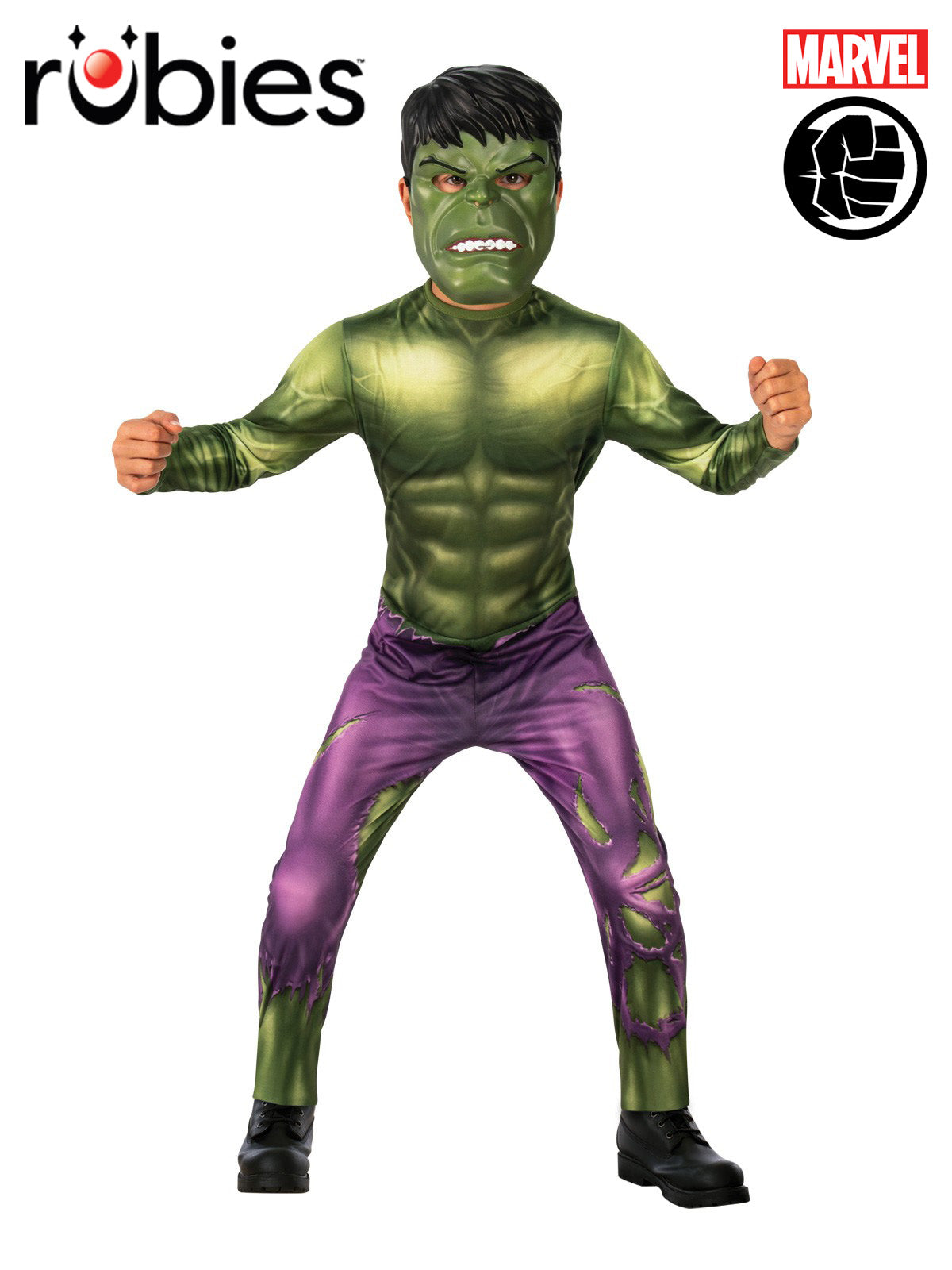 Hulk Costume Child