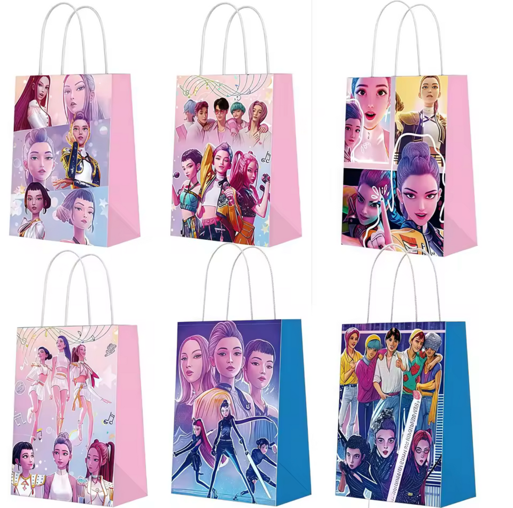 12 K-Pop Demon Hunters Party Bags