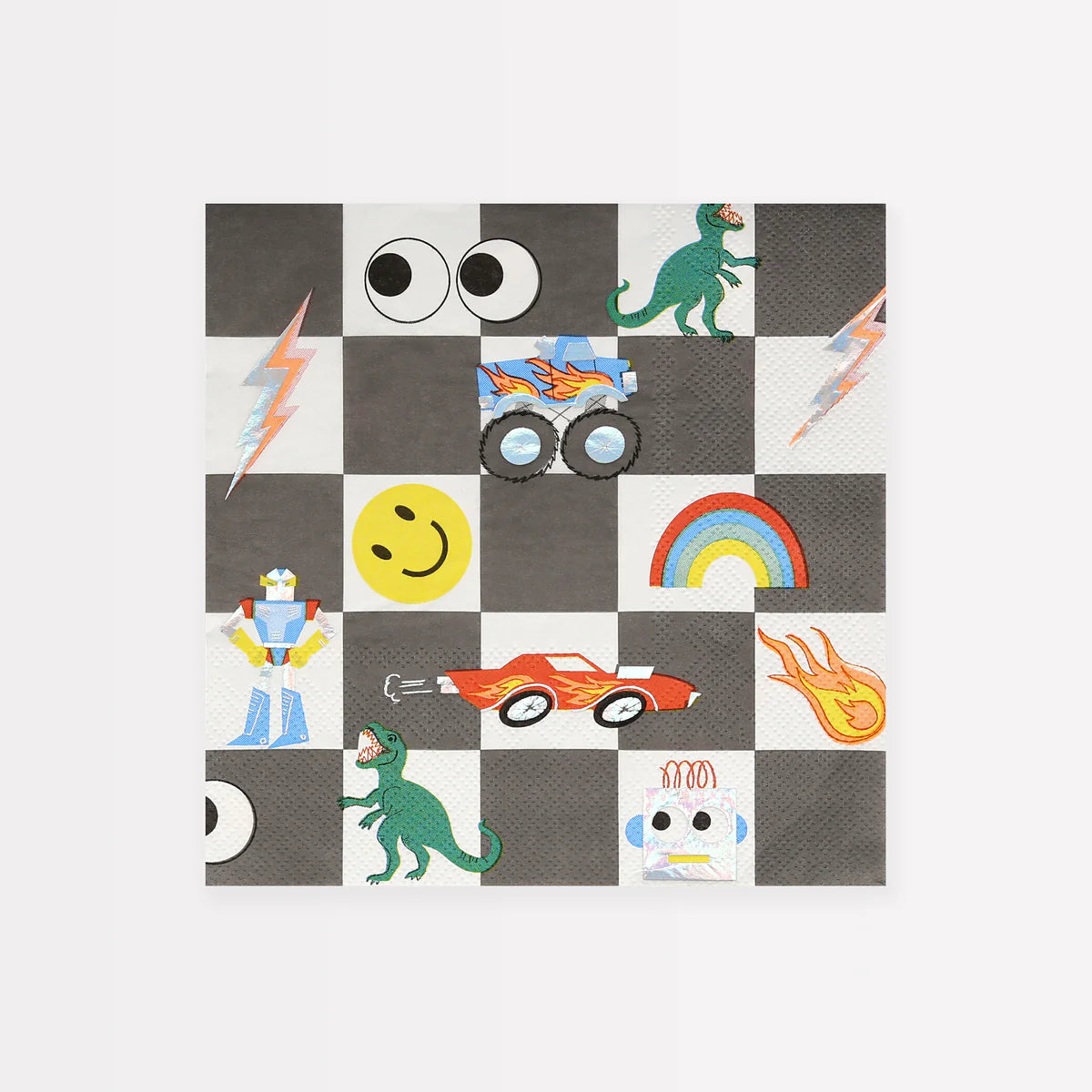 Meri Meri Toybox Icon Large Napkin (Pack of 16)