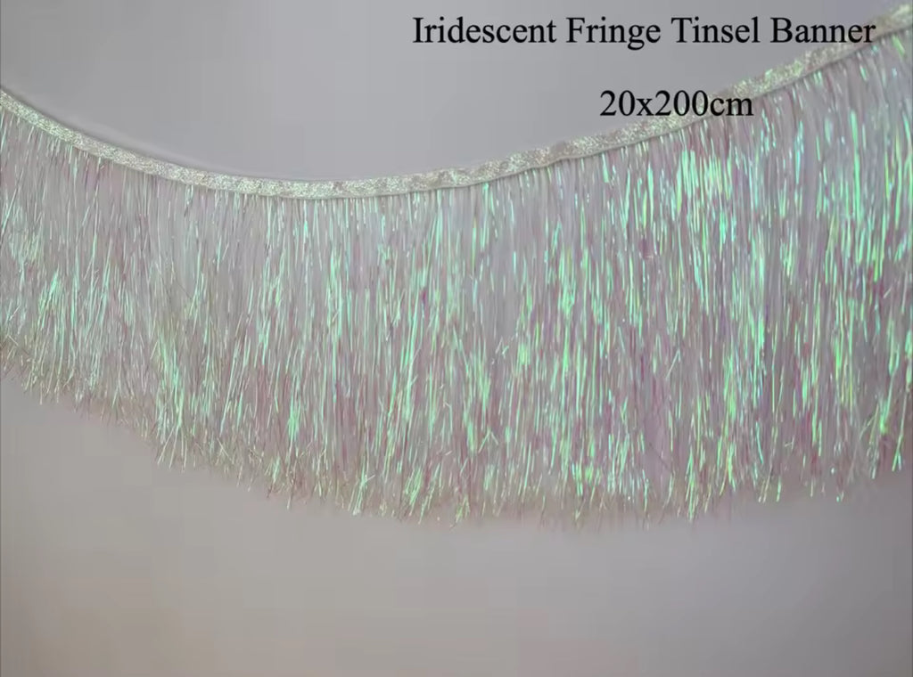 Tinsel Fringe Garland 2m