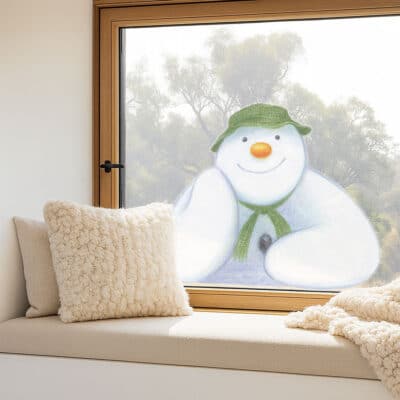 The Snowman window stickers lifestyle